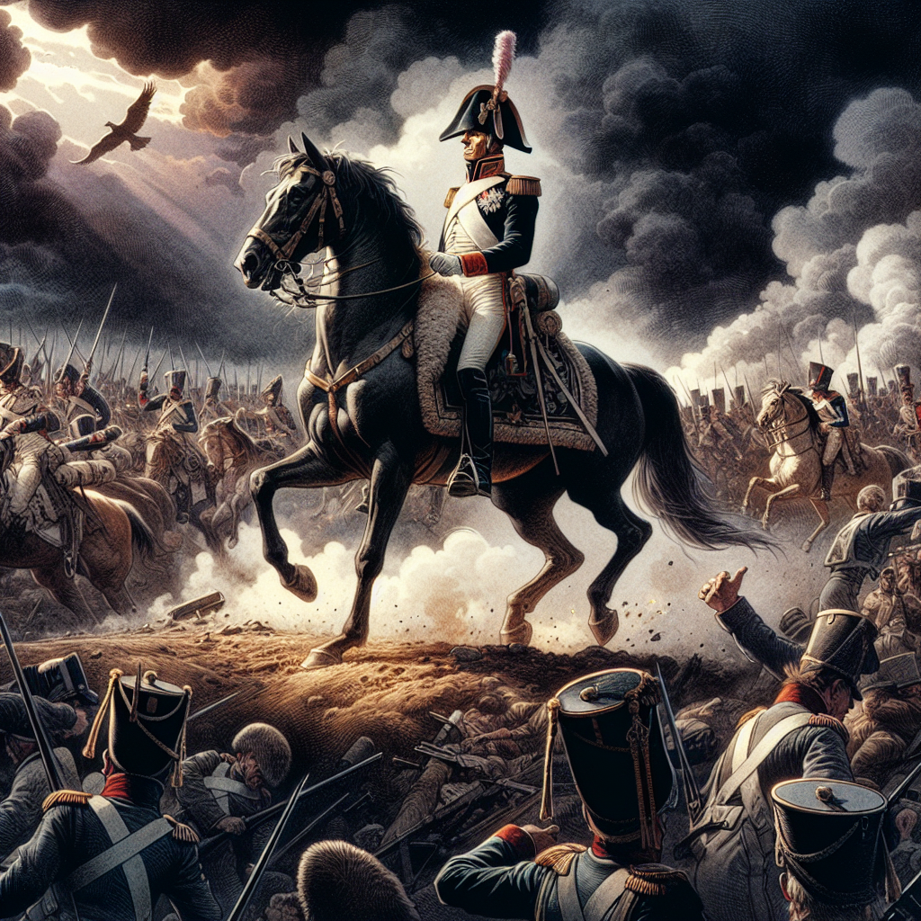 DALL-E generated Napoleon illustration