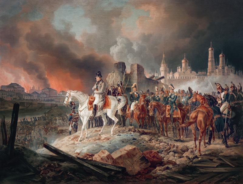 Original Napoleon historical painting